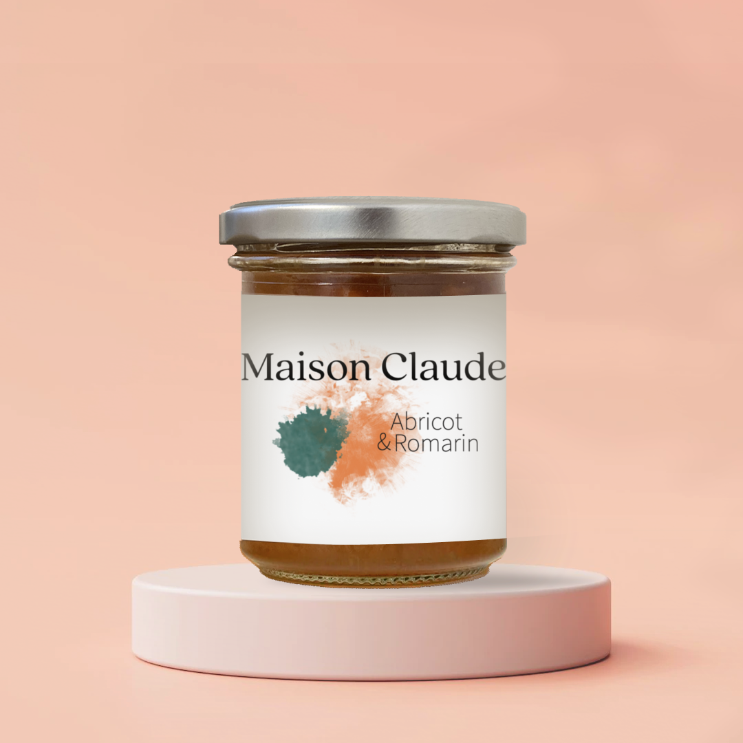 Confiture abricot & romarin