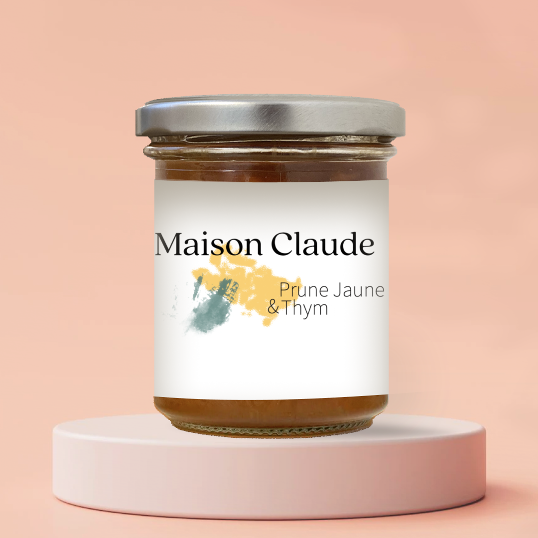 Prune jaune & thym