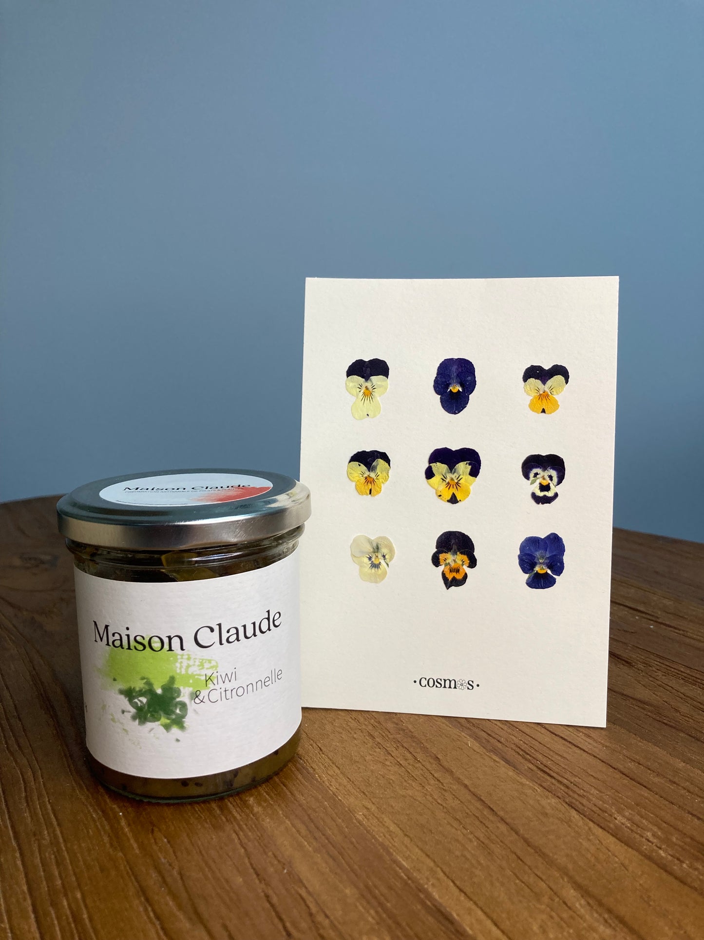 Herbier Pensées - Confiture Kiwi & Citronnelle