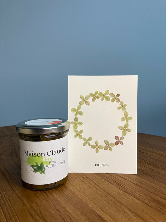 Herbier Hortensia - Confiture Kiwi & Citronnelle