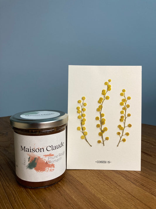 Herbier Mimosa - Confiture Prune Rouge & Romarin