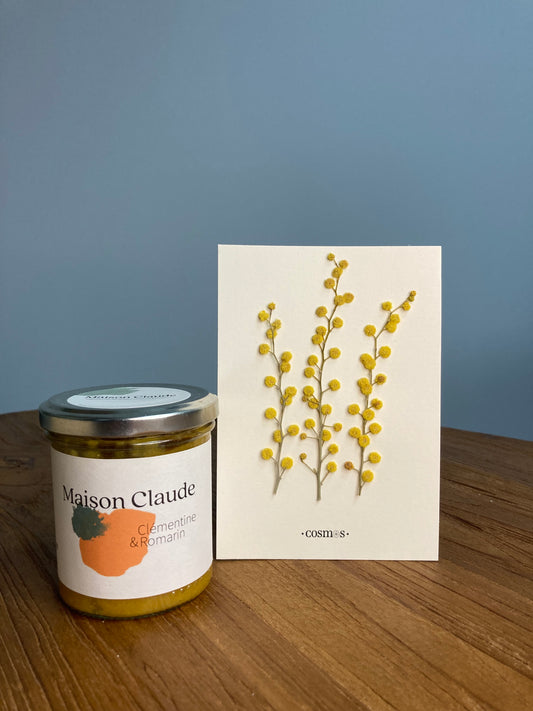 Herbier Mimosa  - Confiture Clémentine & Romarin