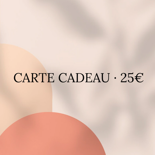 Carte cadeau 25€ | Maison Claude