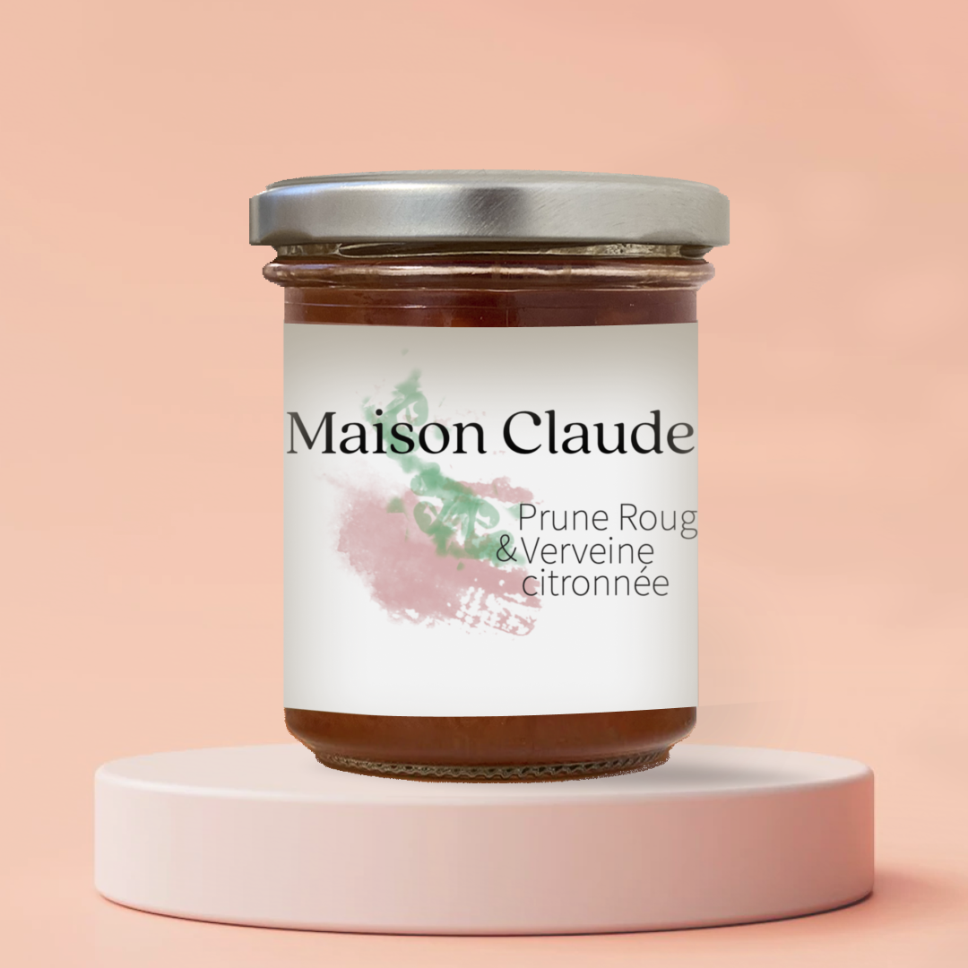 Prune rouge & verveine citron